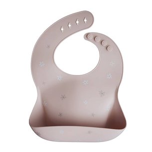 Mushie Babero Silicona Print Daisy Ref 47853