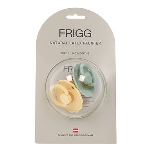 Frigg Chupete Block Latex Seafoam Pale Daffodil 