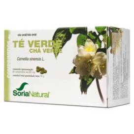Chá Verde 60 Comprimidos De 600 G Soria Natural
