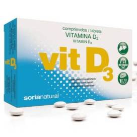 Vitamina D3 200 Mg 48 Comprimidos Soria Natural R.11114