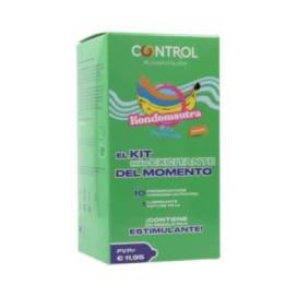 Control Kondomsutra Preservativos Finissimo Ultrafeel 10 Uds + Lubricante Nature 75 ml Promo