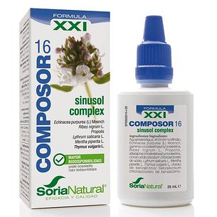 Soria Natural Composor 16 Sinusol Complex 25 ml