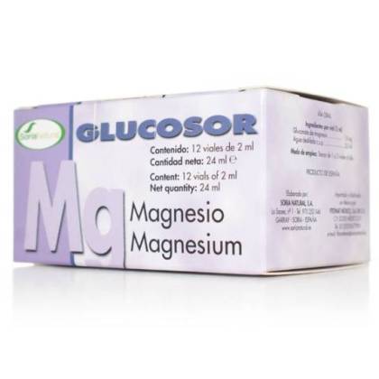 Glucosor Magnesio 12 Viales Soria Natural