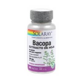 Bacopa 100 Mg 60 Cápsulas Solaray