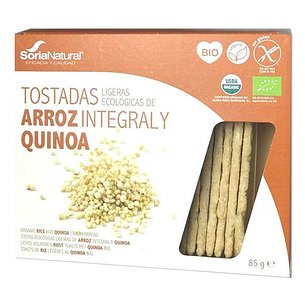 Soria Natural Tostadas Ligeras De Arroz Y Quinoa