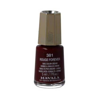 Mavala Nail Polish Rouge Forever 381 5ml