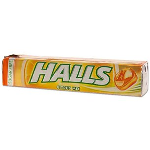 Halls Citricos Mix Sin Azucar 32g 20 Unidades