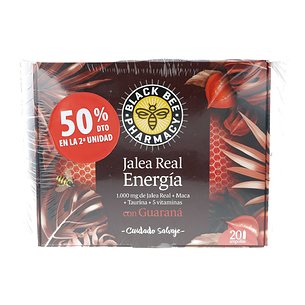 Promoção Black Bee Royal Jelly Energy 2x20 Ampolas