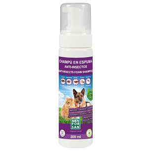 Menforsan Champu En Espuma Gatos Perros 200ml