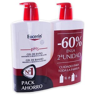 Eucerin Ph5 Gel De Baño 1l 1l Promo