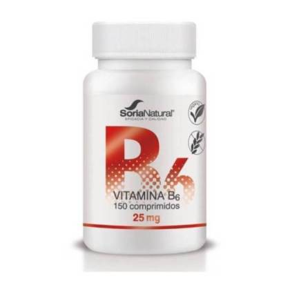 Vitamin B6 Nachhaltige Freigabe 150 Tabletten R11138 Soria Natural