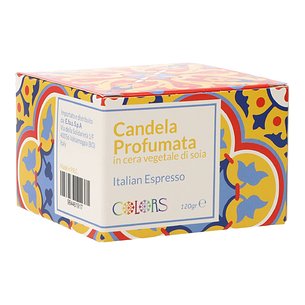 Vela Amarela Escura Perfume Floresta Selvagem 120 g