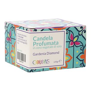 Vela de perfume Gardênia Azul Claro 120 g
