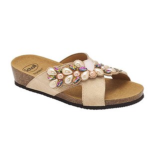 Scholl Palau Cross Sandal Beigemulti