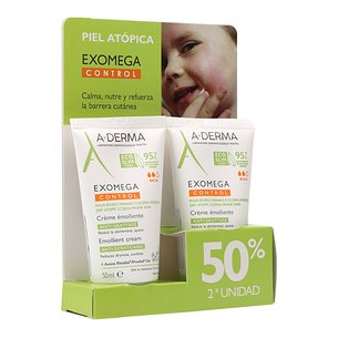 Aderma Exomega Control Creme Emoliente 2x50 ml Promo
