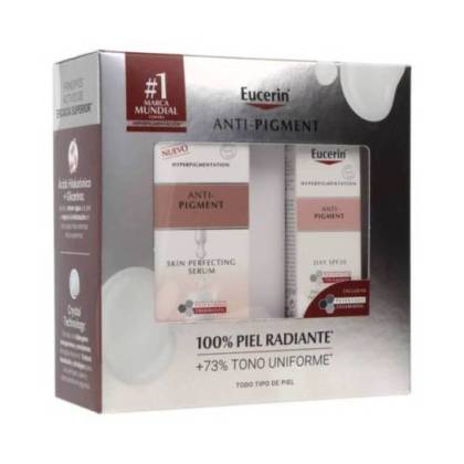 Eucerin Anti-pigment Skin Perfecting Serum 30ml + Creme De Dia Spf30 20ml Promo