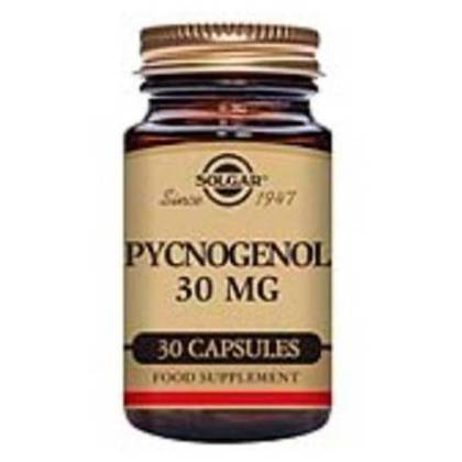 Pycnogenol Casca Pinho 30 Cápsulas 30 Mg Solgar