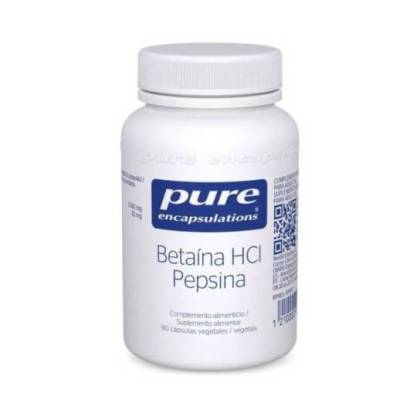 Betaina Hcl Pepsina 90 Caps Pure Encapsulations