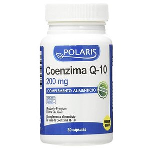 Coenzima Q10 200 mg 30 Cápsulas Polaris