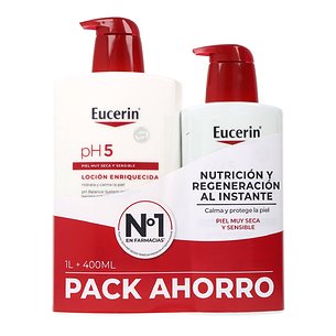Eucerin Locion Enriquecida 1l400 ml Promo