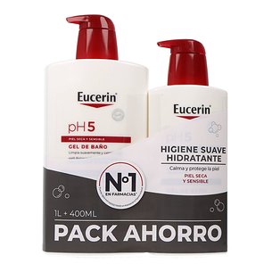 Eucerin Ph5 Gel De Baño 1l 400ml Promo