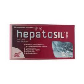 Hepatosil 100/10 Hasta 10kg 30 Comprimidos Veterinária