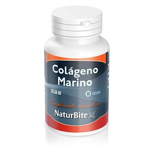 Colágeno Marinho 400 mg 60 Cápsulas Naturbite