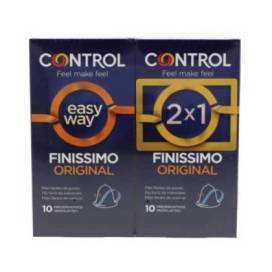 Control Preservativos Easy Way Finissimo Original 10 Unidades 2x1 Promo