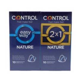 Control Preservativos Easy Way Nature 10 Unidades 2x1 Promo