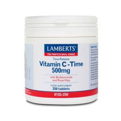 Vitamin C 500mg Retard 250 Tablets Lamberts
