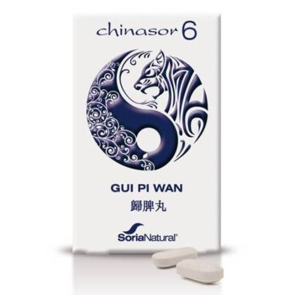 Chinasor 06 Gui Pi Wan 30 Tabletten Soria Natural