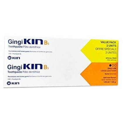 Gingikin B5 Encias Dentifrico 2x125 ml Promo