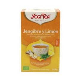 Yogi Tea Gengibre E Limão 17 Saquinhos De Chá