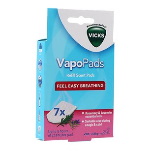 Vicks Vapopads Rosemary and Lavender 7 Units