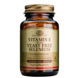 Vitamina E Selénio 50 Cápsulas Solgar