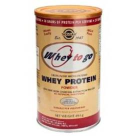 Whey To Go Proteina Polvo Chocolate 1162 g Solgar