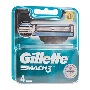Gillette Mach3 Recambio 4 U