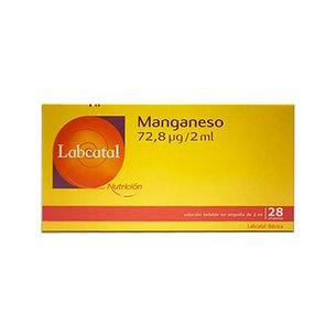 Manganês 10 28x2ml Ampolas Labcatal
