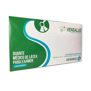 Guantes Para Examen De Latex Cpolvo Tl 100uds