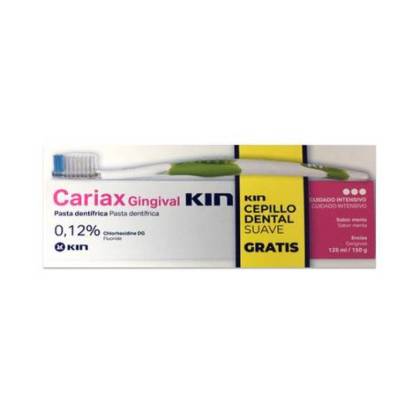 Cariax Gingival Toothpaste 125ml + Soft Brush Promo