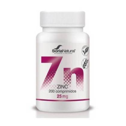 Zinco Liberação Sustentada 200 Comprimidos R11144 Soria Natural