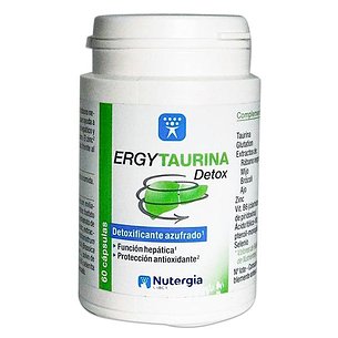 Ergytaurina Detox 60 Capsules Nutergia
