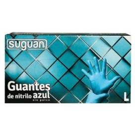 Nitrile Gloves Suguan Without Powder Large Size 100 Units