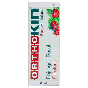 Orthokin Mentolado Morango Enxaguante Bucal 500 ml