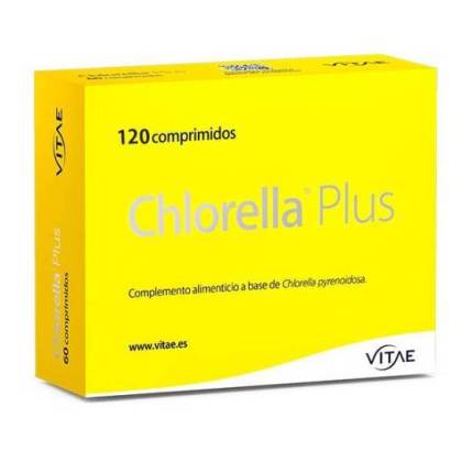 Chlorella Plus 120 Comps 1000 Mg Vitae