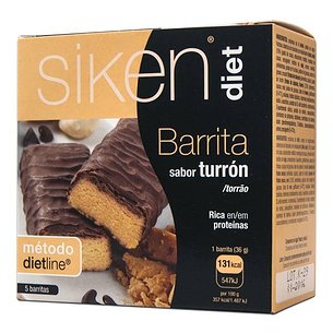 Sikendiet Nougat Bar 5 Unidades