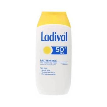 Ladival Gel-crema Para Pieles Sensibles Spf50 200 ml