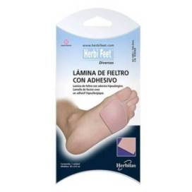 Herbi Feet Lamina Fieltro Con Adhesivo 50x9,5cm
