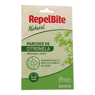 Repel Bite Natural 24 Patches With Citronella