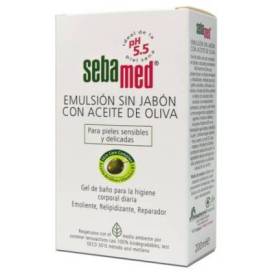 Sebamed Emulsion Sin Jabon Con Aceite De Oliva 200 ml